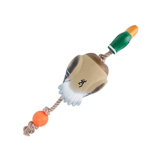 Browning Pet Toys, Durable Dog Toys for Tug and Fetch, Duck Rope Toy