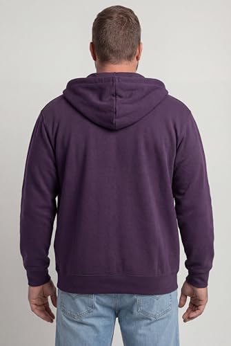 Image of KingSize Men's Big & Tall Fleece Zip-front Hoodie Jacket