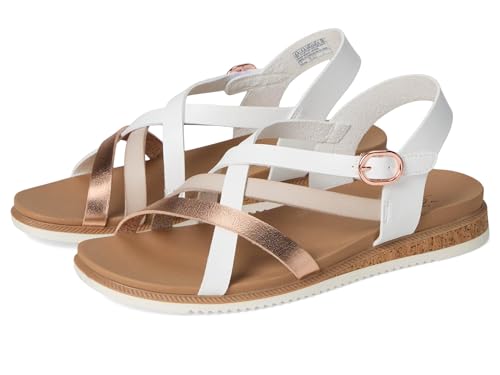 Skechers Desert Kiss Low 114709WHT, Sandalias   39 EU