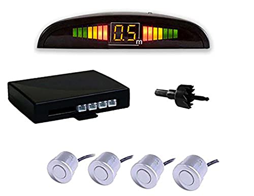 Buy Auto Pearl Car White Parking Reverse Sensors Compatible with- H3 ...