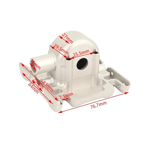 Boîtier de boîte de vitesses Losi LMT pour sessions RC tout-terrain