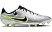 Nike Tiempo Legend 10 Academy Multi-Ground Low-Top Soccer Cleats (DV4337-001, Metallic Silver/Volt/Black) Size 10