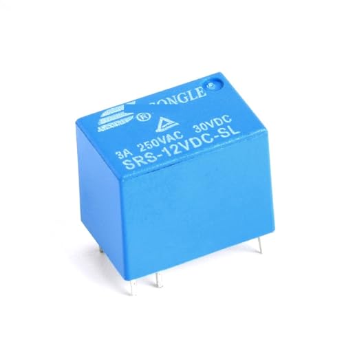 Relés de potencia 24V electromecánicos SRS de 6 pines para reparar placas de circuito azul 6