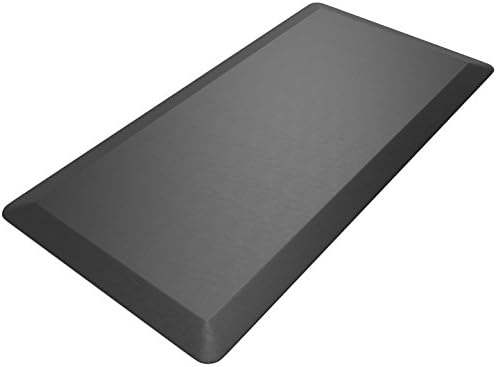 VANDORA Anti-Fatigue Standing Desk and Kitchen Mat, Extra Long and Supportive - Promotes Health and Wellness - 39x20in (Black)