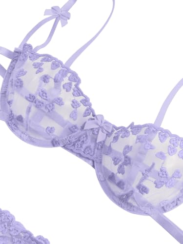 Image of Lilosy Sexy Lingerie Set 2 Piece Women Bra and Panty