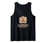 Emblème doré du Royaume du Maroc avec drapeau du Maroc Débardeur...