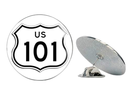 US Highway 101 Sign Shaped (California Hollywood Freeway) Metal 0.75