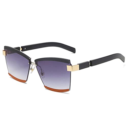 Lunettes de soleil de luxe carrées pour vos sorties urbaines et terrasses de café