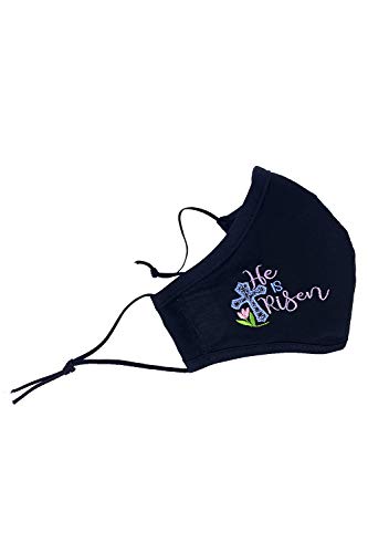 Pink Princess Easter Face Masks for Adults and Kids - Religious, Happy Bunny Rabbit - Made in USA4