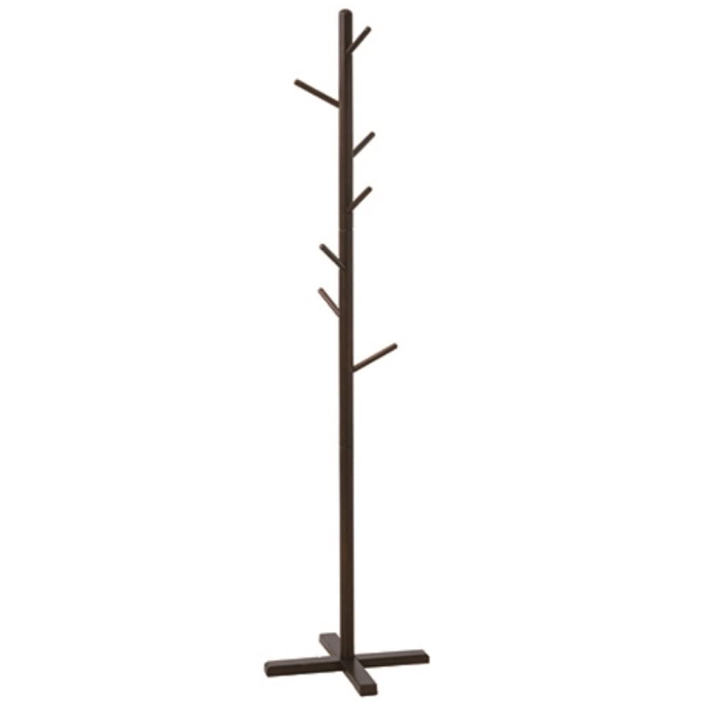 Amazon｜コーナン オリジナル ポールハンガー ダークブラウン 約幅45X