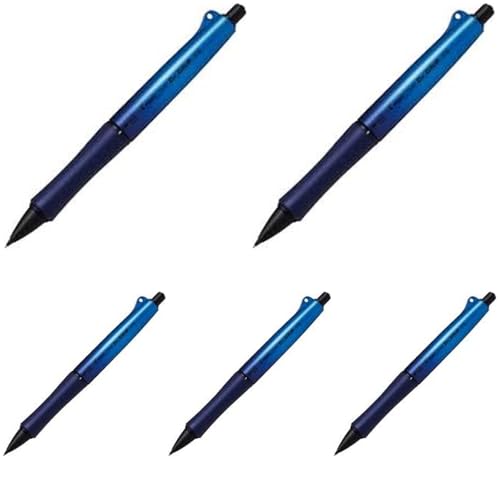 �p�C���b�g �V���[�v�y���V�� THE Dr.GRIP BLACK ACCENT�i�U�E�h�N�^�[�O���b�v �u���b�N�A�N�Z���g�j 0.5mm �f�B�[�v�u���[ HTDGB-15-DL 5�� ���[�� �V�w�� �i�� �����ւ�
