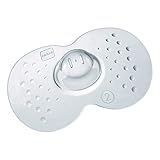 Die 12 besten Brusthütchen fürs Stillen Mam Stillhütchen aus Silikon, Größe 2 - Nippel mittel/groß 23 mm, Doppelpack.