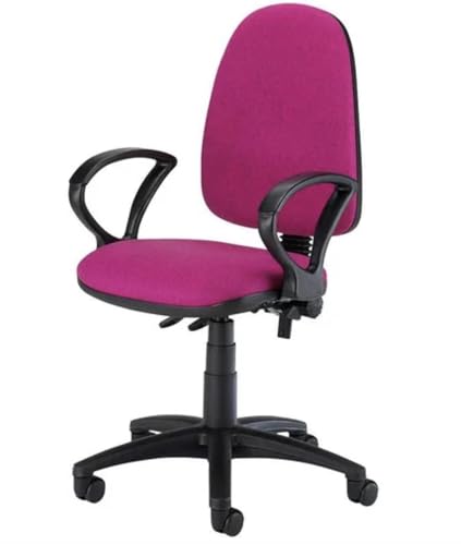 Image of FC Revolving Executive Desk Task Computer Office Ergonomic Living Room Home & Study Office Revolving Chairs (Pink)