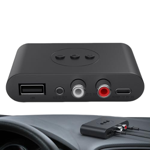 Derwrtup Radios para Coche,Adaptador Estéreo - Adaptadores De Altavoz Multifuncionales con Reducción De Ruido para Camiones Y Automóviles