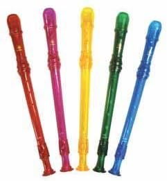 JHS Hornby 'C' Descant Coloured Recorders ~ Pack of 5