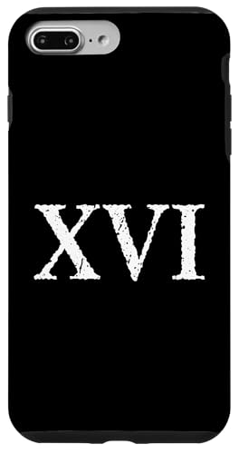 ���[�}����16 XVI?16 �X�}�z�P�[�X iPhone 7 Plus/8 Plus �p