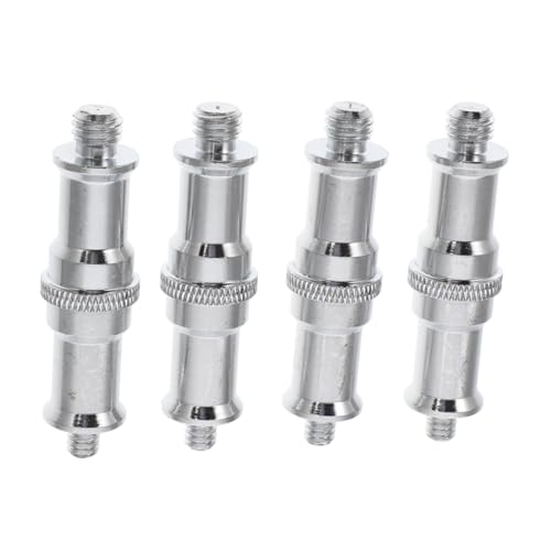 Adaptador de tornillo 1/4 a 3/8 Operitacx de metal sólido para trípodes de fotografía y focos