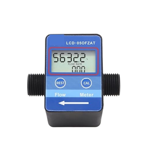 Capteur de débit pour liquides G1/2 avec compteur numérique