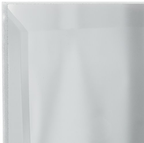 Darice Bevel Edge Glass, Square, 4 Inches Mirror #TOP2