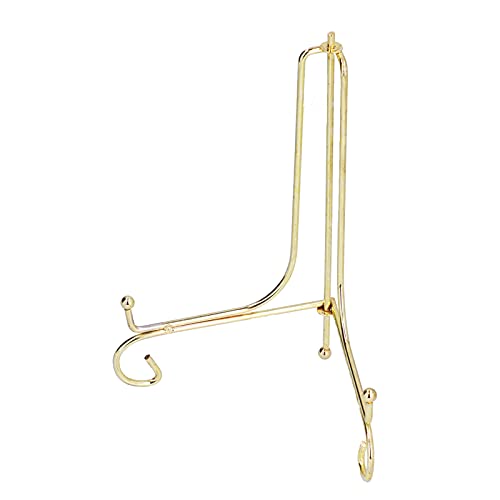 Soporte de Reloj Soporte de Exhibición de Metal Moderno para Marcos de Fotos y Artesanías, de Reloj de Pared para Oficina en Casa,Estante de Hierro Dorado para Relojes de Pared de Mármol de - imagen 7