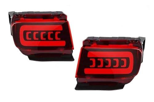 Feu arrière LED haut de gamme pare-chocs Toyota Land Cruiser Prado 150 finition cristal