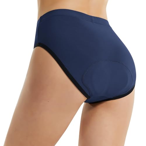 baleaf Pantalones de Ciclismo para Mujer 3D Acolchados Pantalones Cortos de Ciclismo Transpirables Pantalones de Ciclismo Secado rápido Ciclismo Pantalones Azul M - imagen 4