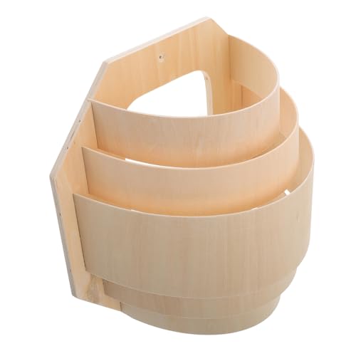 SAFIGLE Paralume per Lampada Sauna in Legno di Tiglio Trasparente Design Elegante e Minimalista Facile da Installare Accessorio per Sauna ad Alta Temperatura Illuminazione Luminosa per