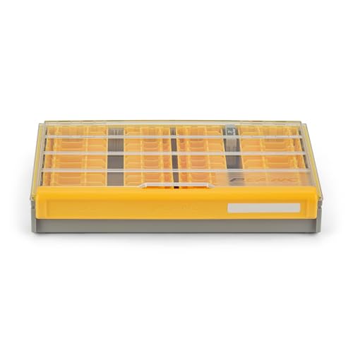 Image of Plano Edge 3700 Lipless Box, Stores 40 Fishing Baits, with Rust-Preventive Rustrictor, Dri-Loc Watertight Seal, WaterWick, Transparent DuraView Lid, Stackable Storage for Crankbaits and More