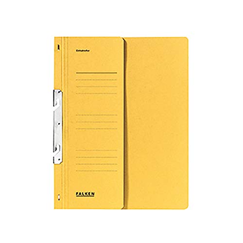 Preisvergleich Produktbild Falken 80000672 Einhakhefter 1 / 2 Deckel, gelb