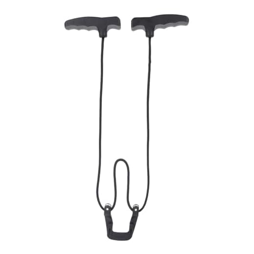 NIKA ARCHERY Crossbow Cocking Device Double Handle Crossbows Rope Cocker Aid Cocking String Tool