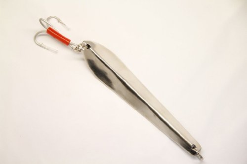 Jiggingworld Stainless Steel Viking Jig 300G/10.71Oz With 4/0 Treble Hook Best Cod Jigs #TOP2