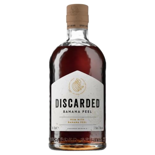 DISCARDED Banana Peel Rum Rich & Smooth Notes of Banana Bread Award-Winning Zero Waste Premium Rum GiftReady Bottle 37.5% ABV 70 cl
