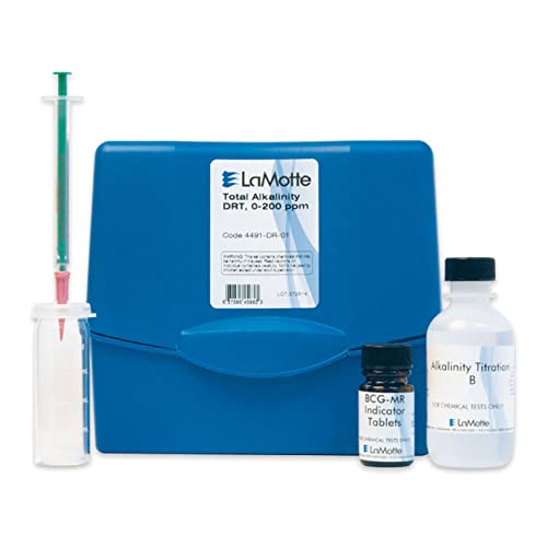 LaMotte 4491-DR-01 Model WAT-DR Total Alkalinity Direct Reading Titrator Individual Test Kit