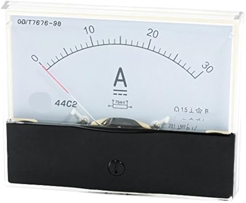 Ampèremètre analogique 44C2 et testeur d'ampère de batterie DC 500A pour mesure de circuit électrique