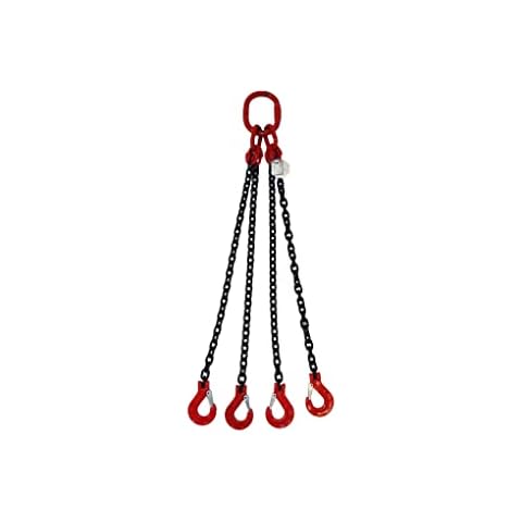 Joma-Tech 4-Strang Anschlagkette GK8 8mm in schwarz (Nutzlänge: 3m), 4S-GK8-8-sw Cover