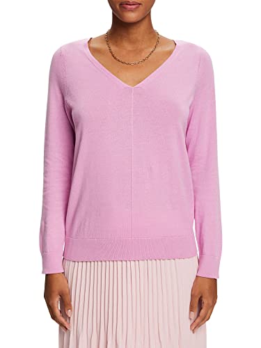 ESPRIT Damen 023EE1I324 Pullover, 560/LILAC, M