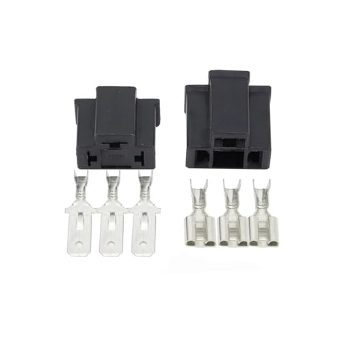 Connecteur H4 3 broches DJ7033 plastique PA66 anti-vibration pour câblage de phares auto