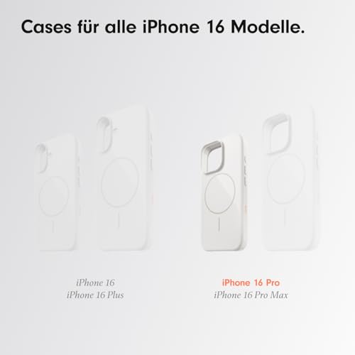 Beats iPhone 16 Pro Case - MagSafe, Kratzfeste Schutzhülle, passgenau, Innenfutter aus Mikrofaser - Felsbeige – Ansicht 2