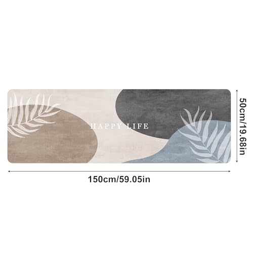 Tapis de sol super absorbant antidérapant lavable pour la maison - 3