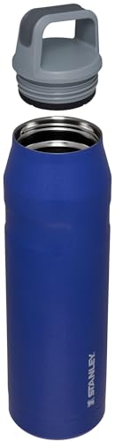 Image of Stanley IceFlow Cap and Carry Water Bottle | Wide Mouth Twist Lid | Lightweight & Leakproof for Travel & Sports | Insulated Stainless Steel | BPA-Free