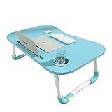 ● [Multifuncionalidad] La mesa es ideal para su uso en la casa, para el almacenamiento de los ordenadores portátiles, libros, obras de arte u otros objetos pequeños.También es muy adecuado para viajar al parque o en la playa.