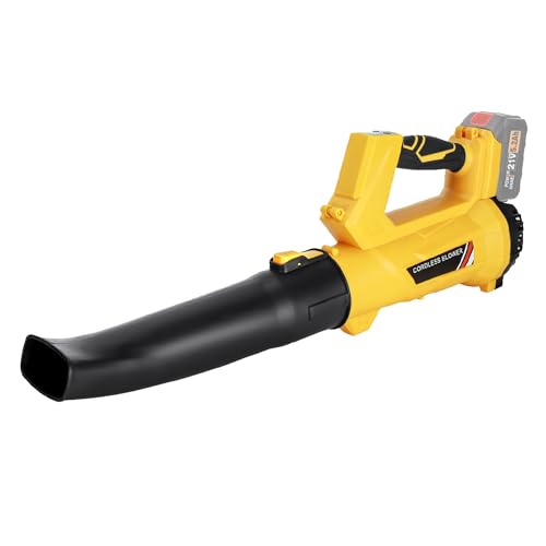 Cordless Leaf Blower 540CFM, Brushless Electric Leaf Blower with 6 Speed Mode, Powered Leaf Blowers for Lawn Care, Patio, Blowing Leaves (No Battery)