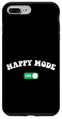 Happy Mode ON International Happiness Campaign Smile Vibes �X�}�z�P�[�X iPhone 7 Plus/8 Plus �p