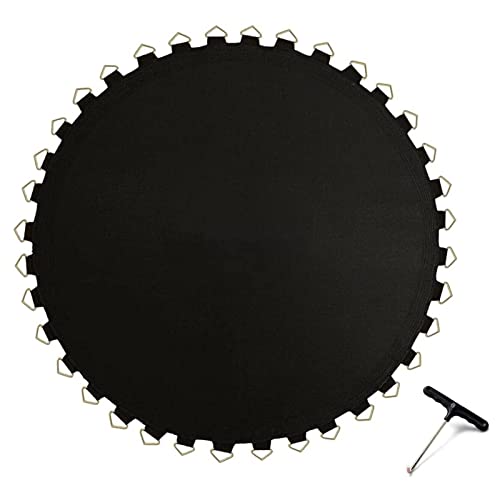PRELGOSP Toile de Saut Trampoline, Tapis de Saut Trampoline de Rechange, Toile de Trampoline pour Ronds Trampoline au Diamètre de 183/244/305/366/396/427/488...