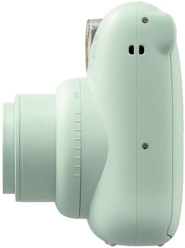 Fujifilm Instax Mini 12 Instant Camera Mint Green with Sandisk 32 GB USB Flash Drive + 40 Sheets Fujifilm Instax Mini Film and Sunshine Photo Microfiber Cleaning Cloth Bundle