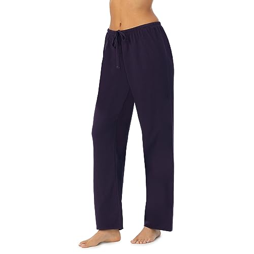Image of Nautica Womens Pajama Pants - Lightweight Wide Leg Lounge Pants - Cotton Knit Jersey - Sleepwear Loungewear PJs for Women