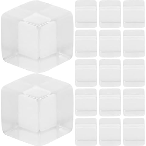 24pcs Clear Acrylic Dice for Games Cover