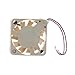 1. 1.7cm Miniature Fan 3V-5V 3200RPM Efficient Cooling for Laptops Low Noise Bare Wires Design Cooling Fan for Electronics