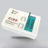 G100 USB SPI Flash Programmer für Bios Chip Programmierung - Unterstützt 24 oder 25 oder 95 Series Eeprom noch Flash 32-Bit 72 MHz Prozessor High-Speed USB 2.0 Schnittstelle Weiß