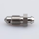 AC PERFORMANCE Stainless Steel Bleeder Bleed Nipples Screw M10 x 1.0mm Metric Brake Caliper Clutch Fitting